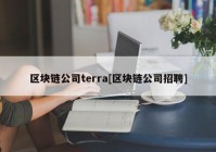 区块链公司terra[区块链公司招聘]